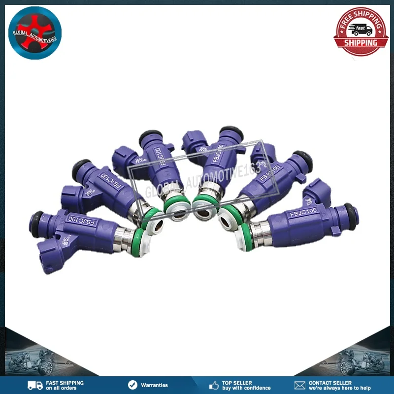 Per Infiniti Fx35 Infiniti G35 Infiniti Qx4 Infiniti I30 Nissan 350Z Nissan Maxima Nissan Pathfinder Fbjc100 6 Pezzi Iniettori Carburante