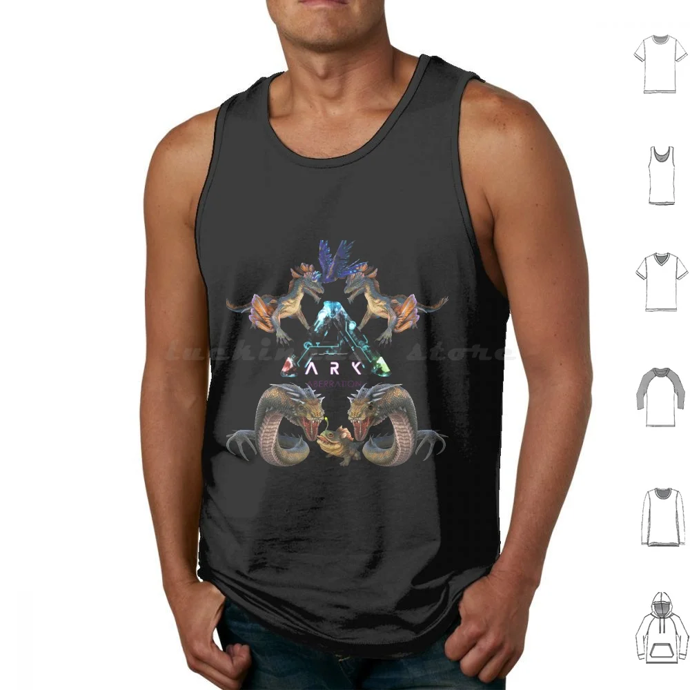 Ark Survival Evoluted Aberration Canotte Gilet Senza Maniche Ark Ark Survival Evolved Aberration Gamer Gaming Games Game Geek