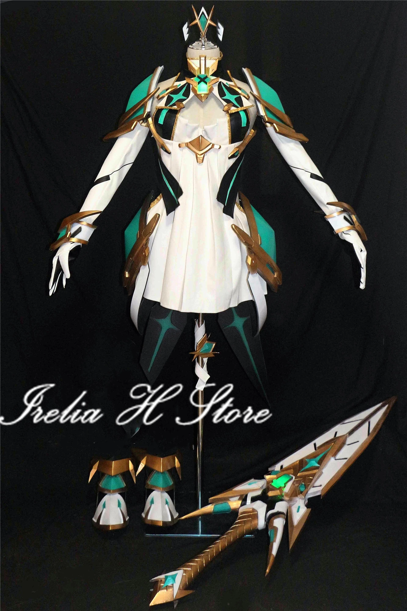 Irelia H Store Custom Made/Size Xenoblade Chairs 2 Light Cosplay Costume Set Completo Con Scarpe Da Arma