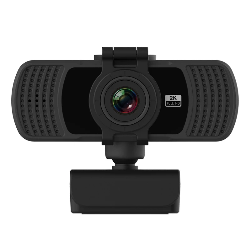 Webcam 2K Web Camera Con Microfono Telecamere Usb Girevoli Per Videoconferenze Di Trasmissione In Diretta Di Computer Pc