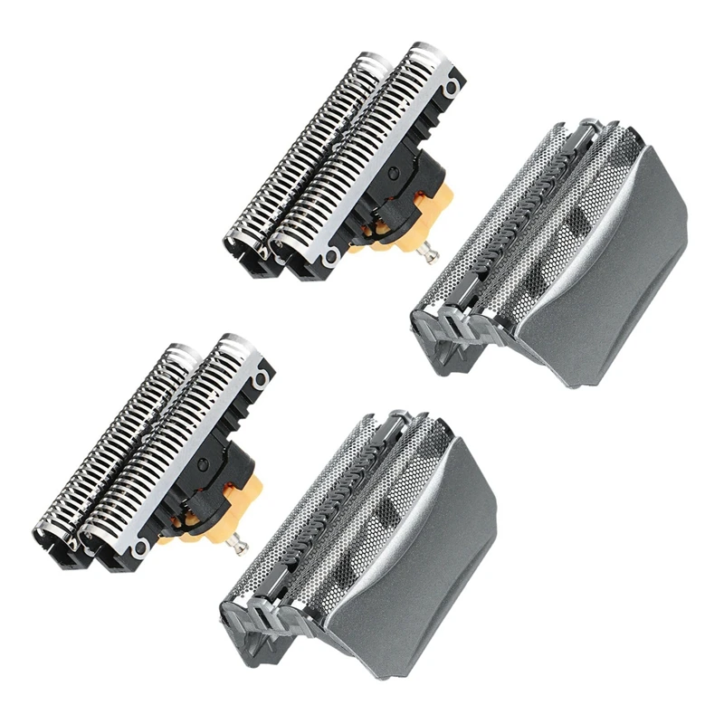 2X Combi Pack 51S Lama Di Ricambio + Testina Di Rasatura Per Rasoio Braun Series 5 8000 5643 5758 8970