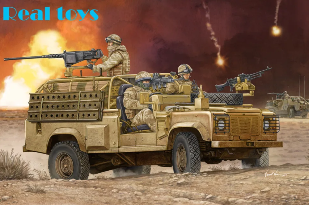 Hobby Boss Modello 82446 1/35 Defender Xd 'Wolf' W. M.I.K Kit Modello In Plastica Kit Modello In Scala Hobbyboss