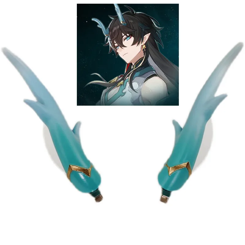 Nuovo Gioco Honkai: Star Rail Cosplay Dan Heng Accessori Per Costumi Dragon Horns Forcine Prop Custom Made