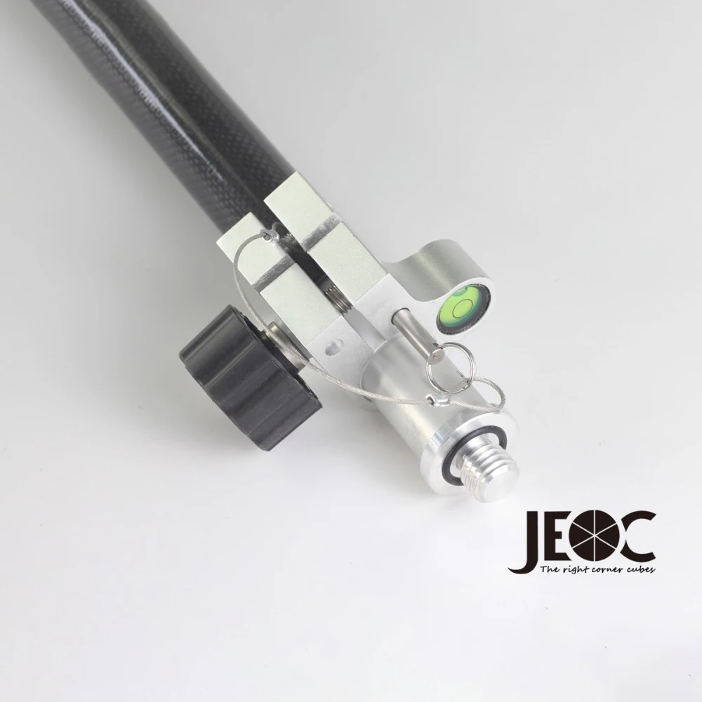 Jeoc Asta Telescopica Universale In Fibra Di Carbonio Rtk/Gps Per Sistemi Trimble E Giapponesi, 220 Cm, Accessori Per Attrezzature Topografiche