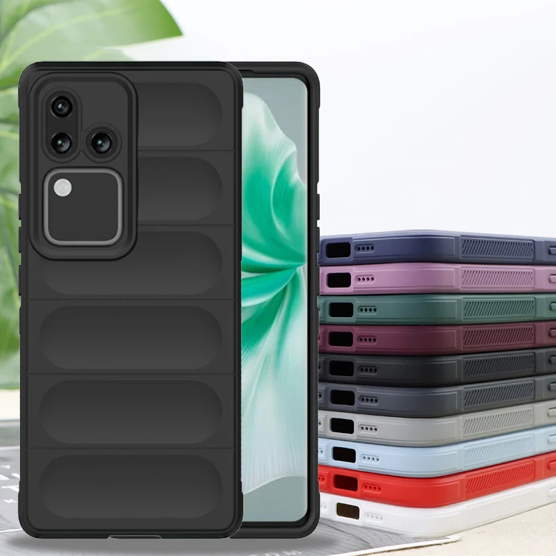 Per Vivo S18 Global Case Vivo S18 S18E 5G Cover Luxury Tpu Funda Skin-Friendy Cover Posteriore In Silicone Antiurto Per Vivo S18