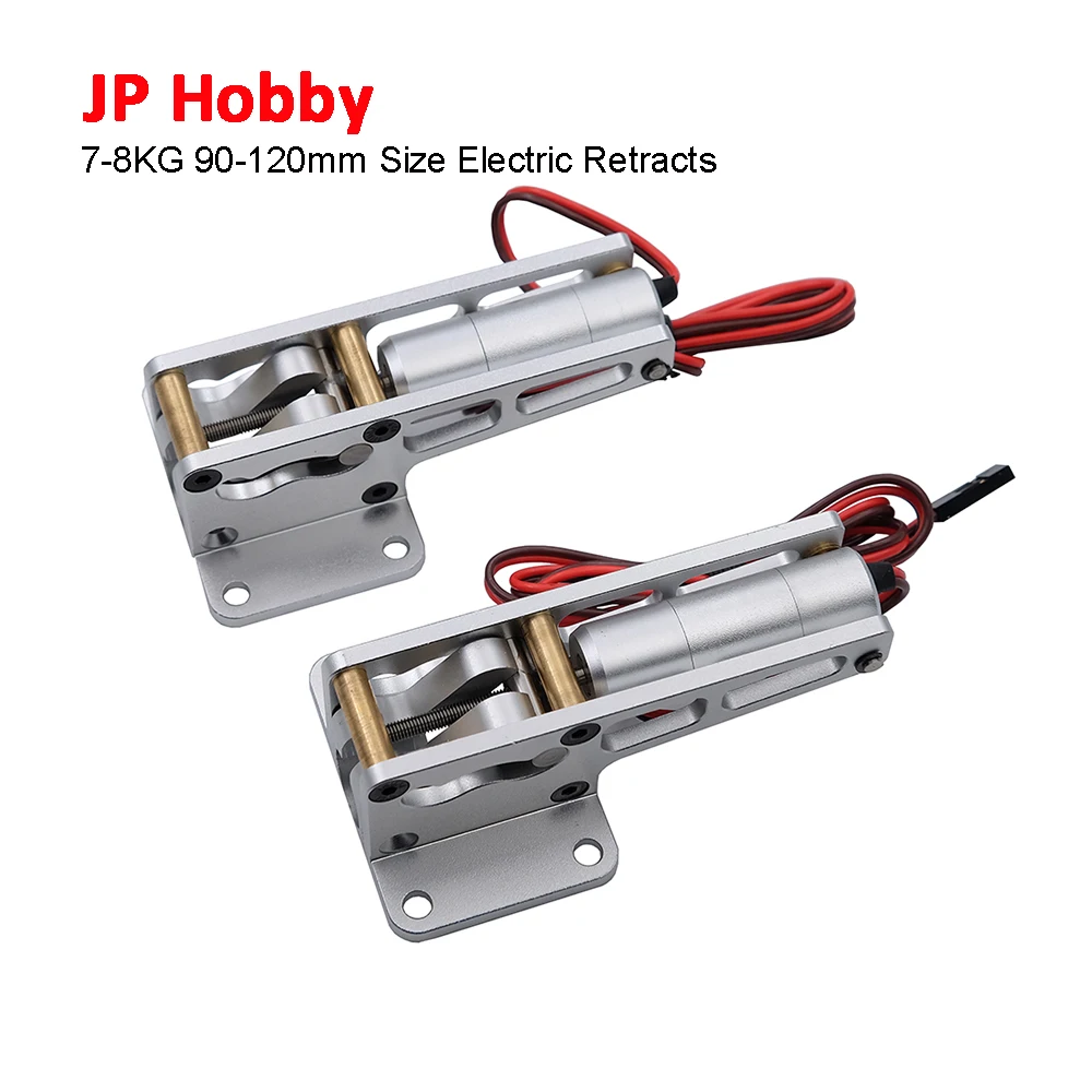 Jp Hobby Full Metal Er-120 Lega Cnc Retrattili Elettrici Per 7-8Kg 90-120Mm Getti Di Dimensioni Modello Di Aereo Rc