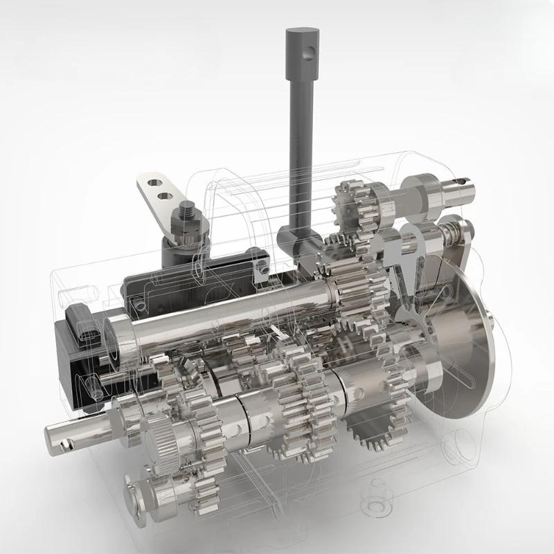 Toyan Engine Model Five Speed Gearbox Adatto Per Rc Car Model General Machinery Toy Boy Gift