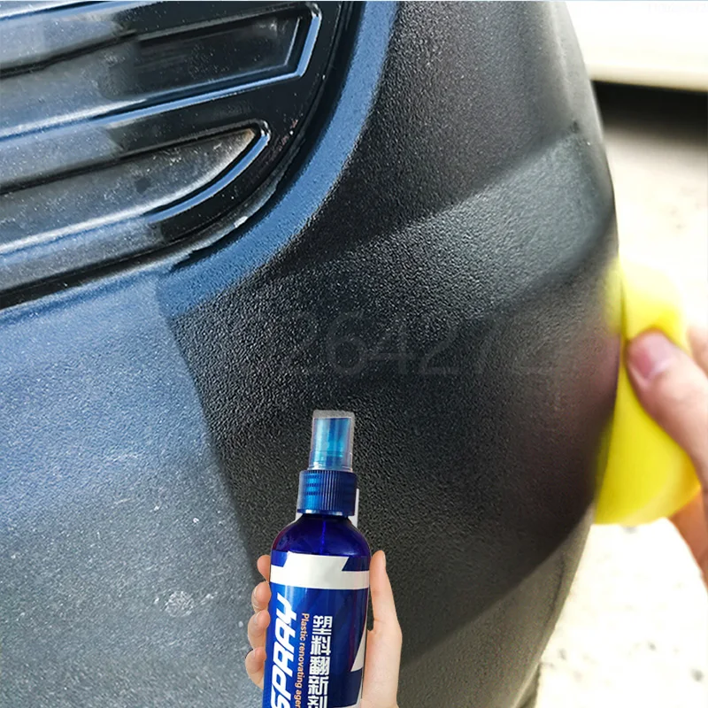 Auto Plastic Renovator Trim Hydrofobic Liquid Auto Leather Plastic Restorer Polish Long-Lasting Protegge La Cera Esterna Per Auto