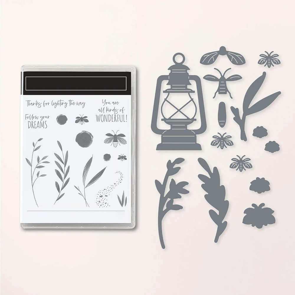 Lighting The Way Stamp And Dies Set Nuovo 2023 Per Scrapbooking Fai Da Te Carta Goffrata Che Fa Timbri Trasparenti Aa