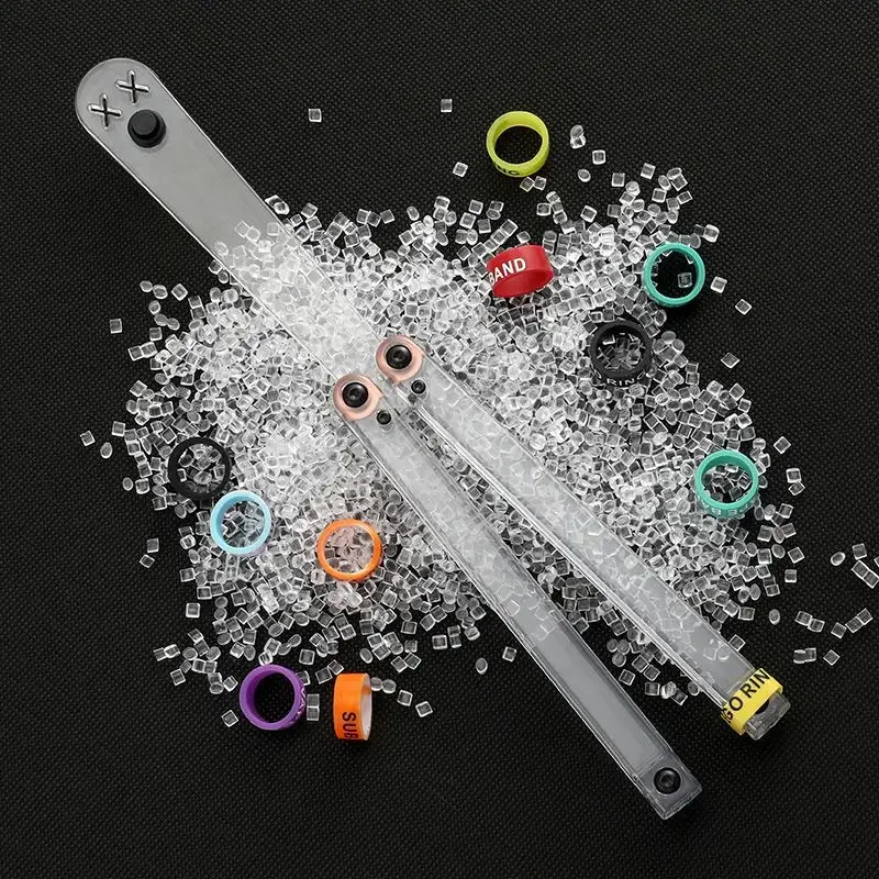 Clone Training Butterfly Knife Pom Materiale Plastico Balisong Flipper Trainer Cnc Taglio No Edge Safe Outdoor Spinner