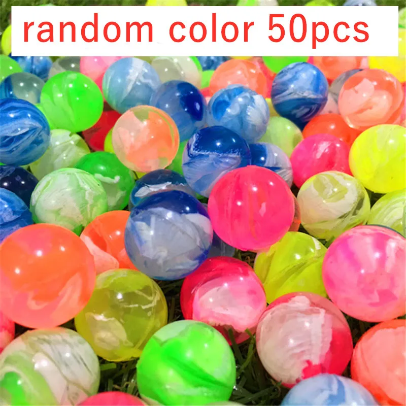 20 Pz/Lotto Gomma 19Mm Cloud Bouncy Balls Funny Toy Jumping Balls Mini Neon Swirl Bouncing Balls Kids Sports Toy Balls Cat Toy