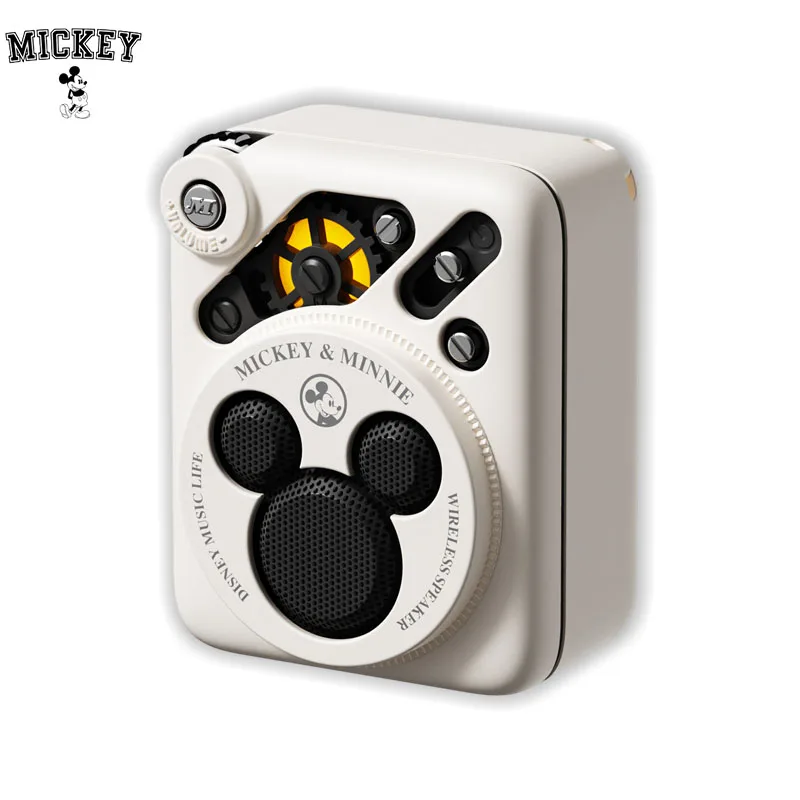 Disney Mickey Altoparlante Bluetooth Wireless Subwoofer Utdoor Scheda Tf A Lunga Durata Creative Cool Technology Sense Suono Portatile