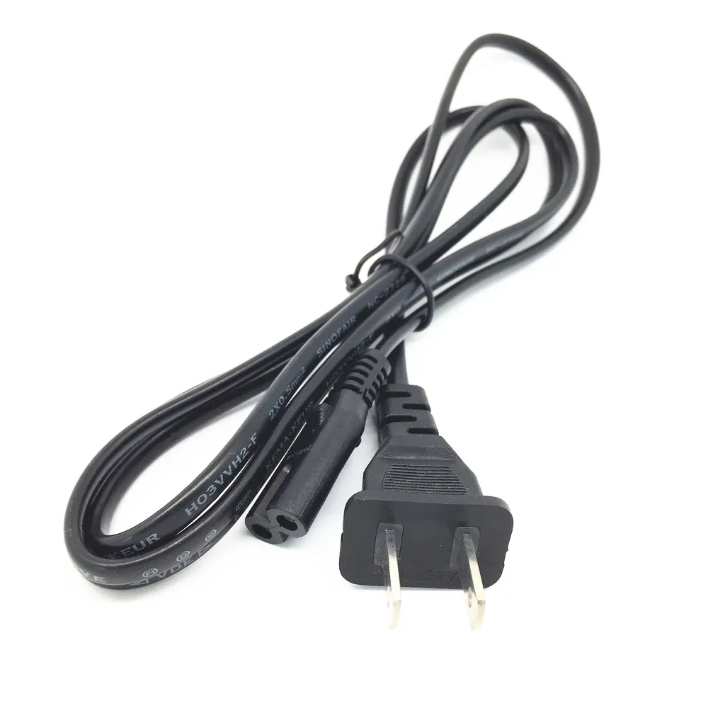 Eu/Spina Degli Stati Uniti 2-Prong Ac Cavo Di Alimentazione Cavo Di Piombo Per Fujifilm Batteria Caricatore Bc-45 Un 45B Bc-45W 45C W126 Bc-85 Un Bc-6