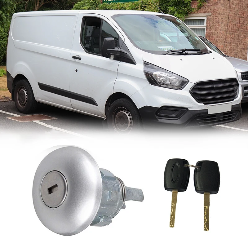 Cilindro Serratura Porta Anteriore Con 2 Chiavi Per Ford Transit Mk8 /Ford Transit Custom 1781417 1926219