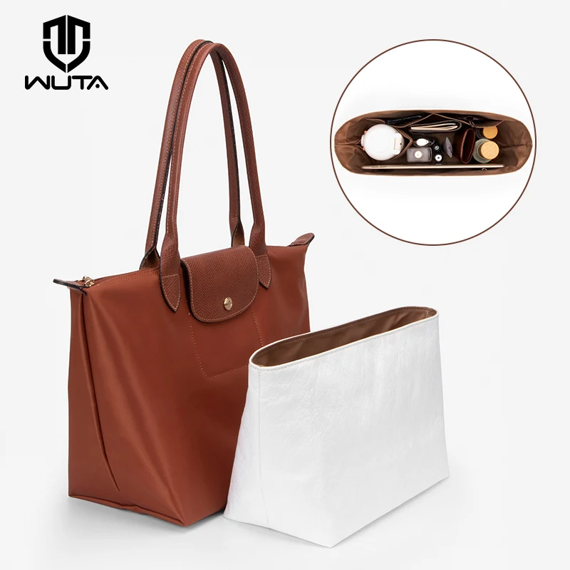 Wuta Dupont Organizzatore Di Sacchetti Di Carta Per Longchamp S/M/L Tote Bag Ultraleggero Inserto Per Borsa Fodera Per Borsa Interna Shaper