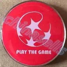 100Pcs Sports Soccer Soccer Champion Pick Edge Finder Coin Toss Arbitro Side Coin