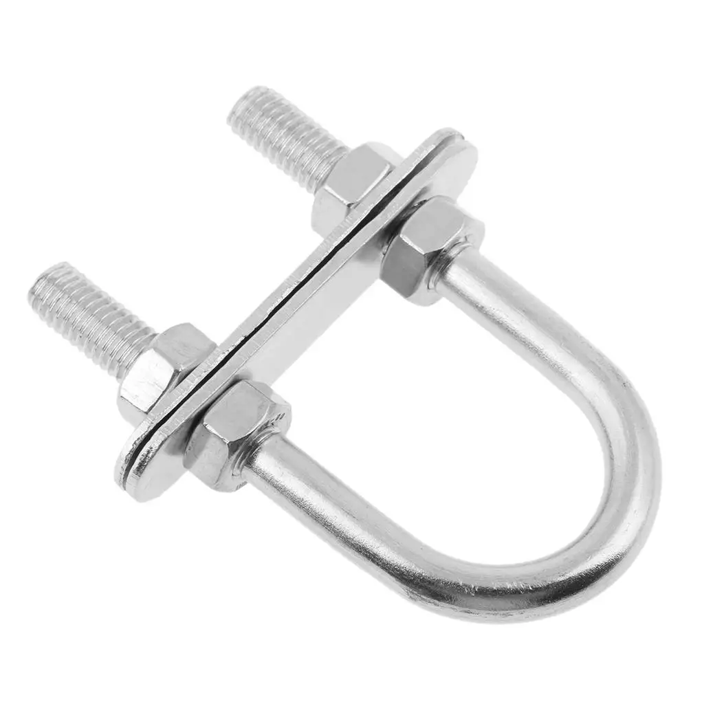 Bullone A U 7*80Mm. Dell'Occhio Di Poppa Dell'Arco Dell'Acciaio Inossidabile Della Vite Della Barca Marina 316 U