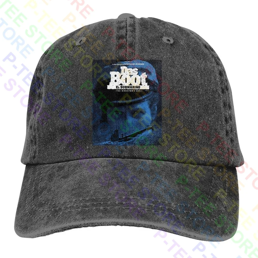 Das Boot 1981 German U Boat Bluray Coversmall Medium Washed Denim Berretto Da Baseball Trucker Hats Gift