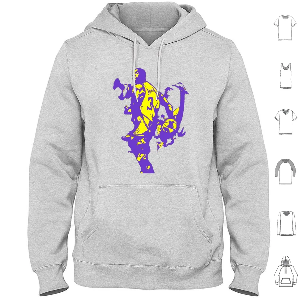 Magic Hoodie Manica Lunga Magic Johnson Los Angelos Basket