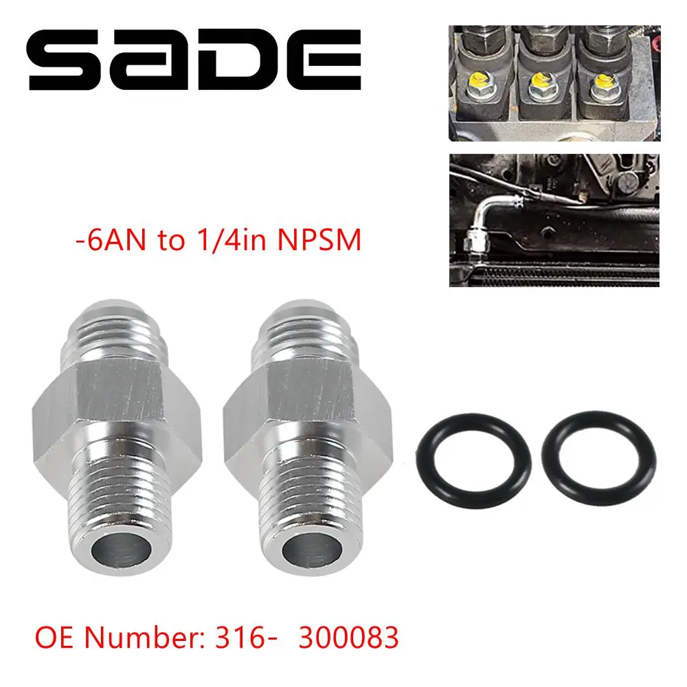 Di Alluminio Di Trasmissione Del Dispositivo Di Raffreddamento Adattatore Raccordi 6An 316-3000833 Per Gm Th350 Th400 4L60E 4L70E 700R4 Tr6060 Ford Ao