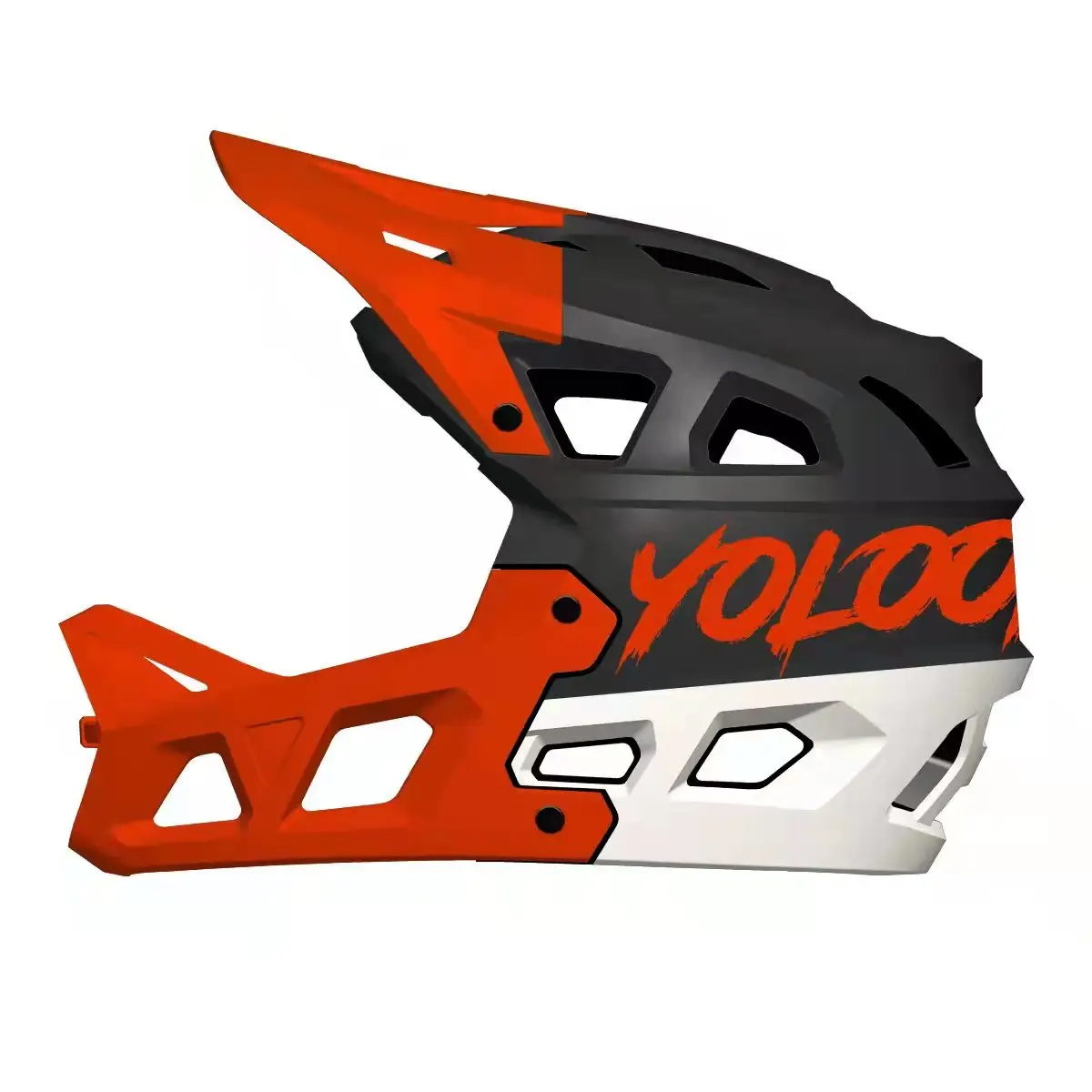 Casco Da Discesa Certificato Ce Cpsc Bmx Casco Da Bici Integrale Bicicletta Motocross Casco Integrale Casco Longboard Di Alta Qualità
