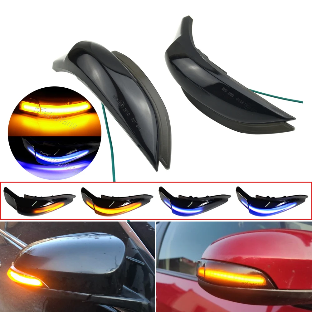 Led Side Wing Indicatore Di Direzione Dinamico Indicatore Di Direzione Specchietto Retrovisore Lampada Lampeggiante Per Toyota Corolla Camry Prius Ver