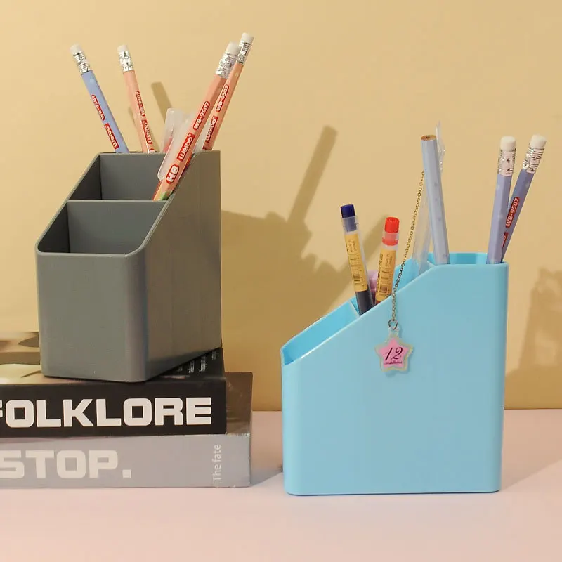 1Pc Multi-Funzione Plastica Pp Desktop Storage Box Case 4 Grid Sub-Grid Make Up Cosmetic Holder Desk Pen Pencil Organizer Cl-2515