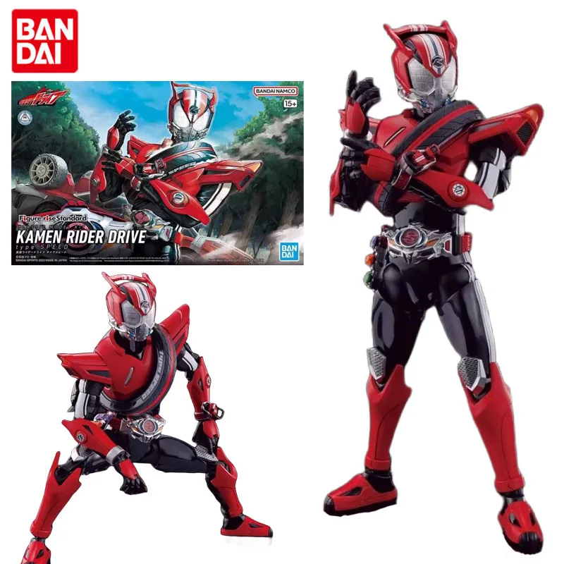 Bandai Genuine Kamen Rider Anime Figure Frs Kamen Rider Drive Action Figure Toys For Boys Girls Kids Gift Modello Da Collezione