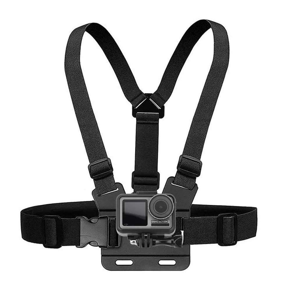 Djustable Fascia Toracica Per Gopro Sjcam Sj4000 Action Camera Toracica Mount Harness Cinghia Di Montaggio Per Gopro Hero 9 5 4 Accessori