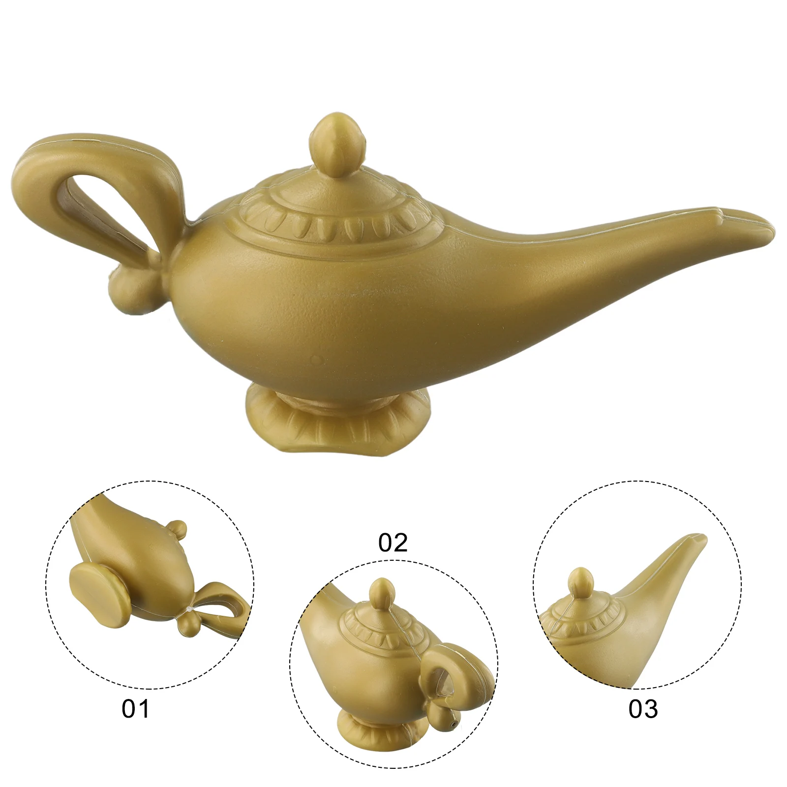 Cartoon Movie Aladdin Lamp Decorazione Di Halloween Costume Cosplay Bomboniere Fancy Dress Puntelli Room Party Ornaments Figurine