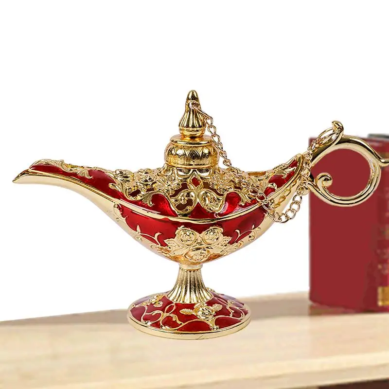 Aladdin Lamp Vintage Legend Wishing Gingillo Box Aladdin Lamp Wishing Light For Home Decor Regali Di Aladdin