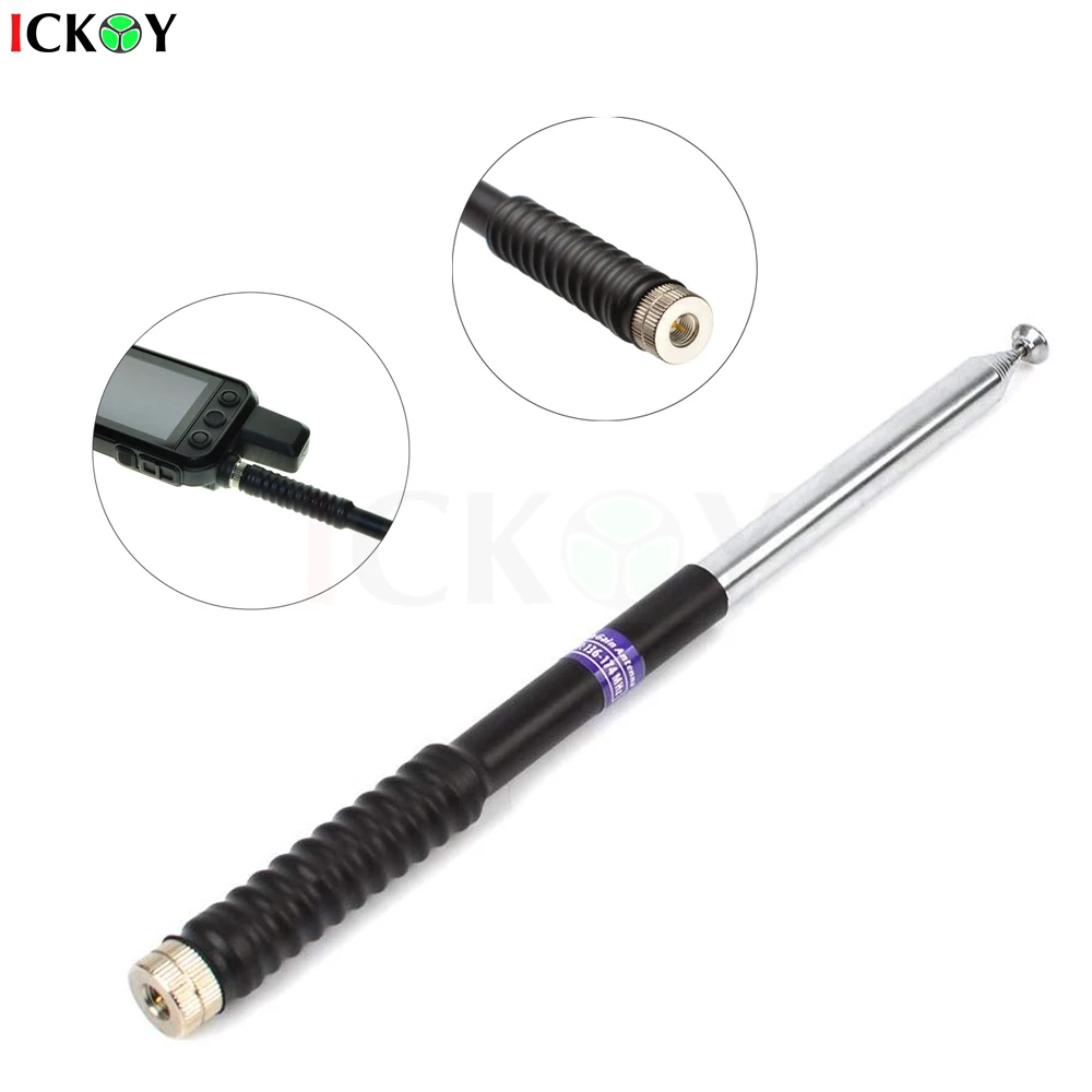 Sostituzione A Lungo Raggio Antenna Vhf Sma-Maschio Estensibile Per Garmin Alpha 200I 200 300I 300 100 50 10, Astro 320 430 900