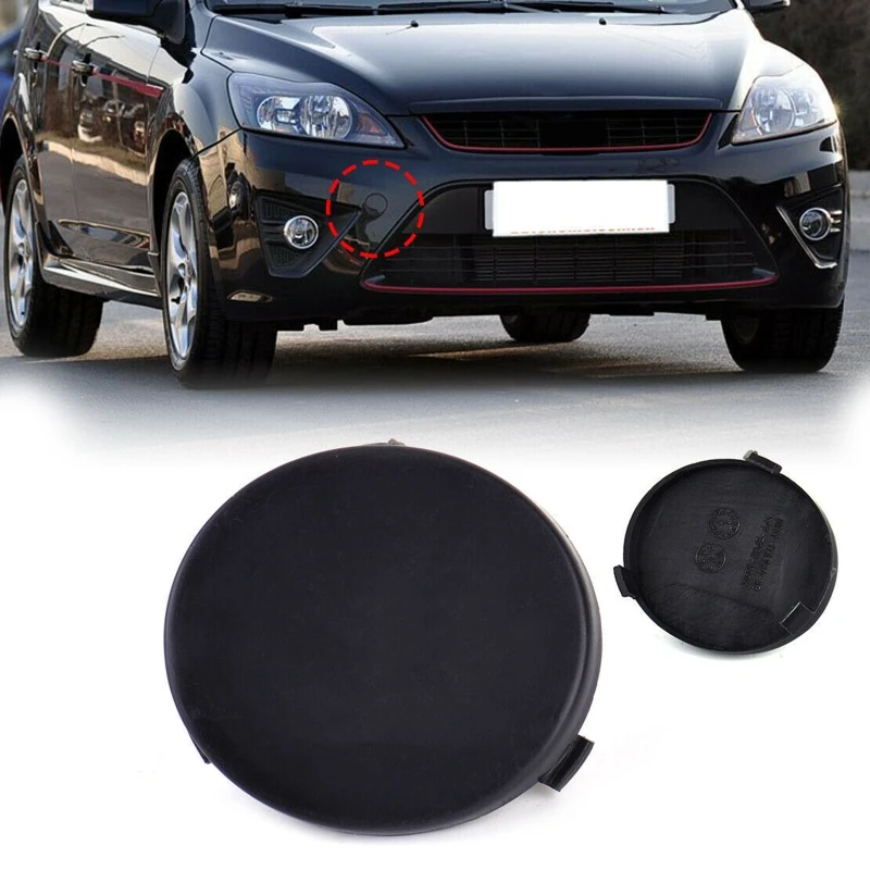 Coperchio Gancio Traino Anteriore Portatile Compatibile Con-Ford Focus Mk2 2007-2011 Coperchio Gancio Traino Paraurti 1521645 8M5117A989Aa.