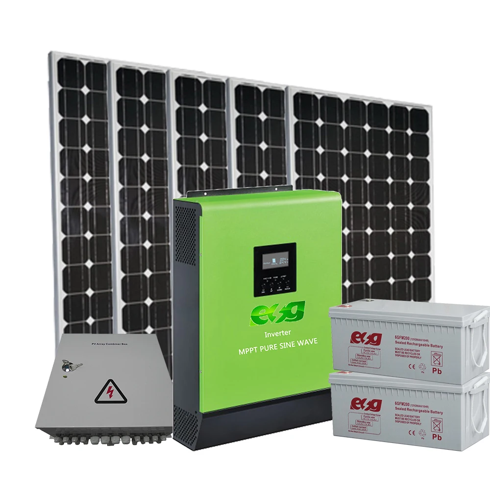Sistema Solare 3Kw Off Grid Listino Prezzi Pannello Solare 5Kw 10Kw Sistema Fotovoltaico Ibrido Kit Solare