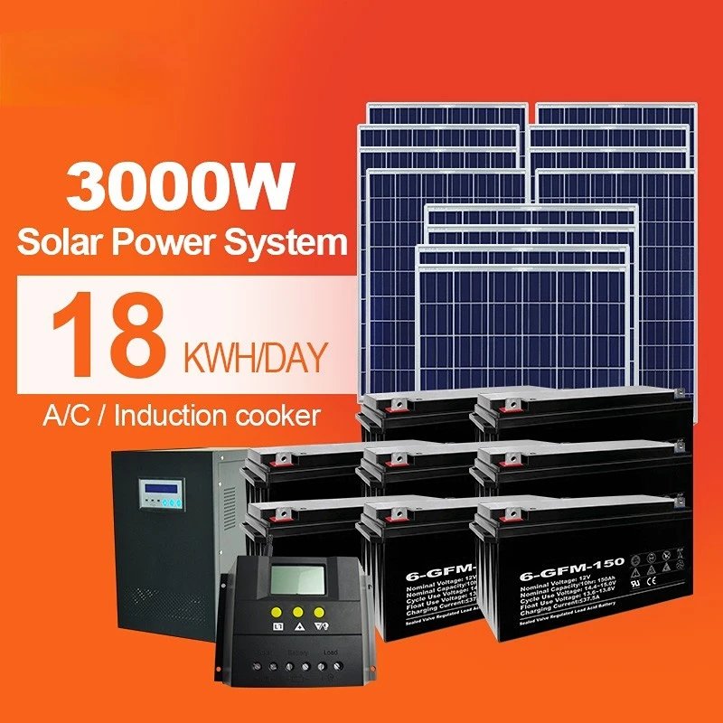 Sistema Solare Off Grid; Prodotti A Energia Solare 10Kw 15Kw 3Kw Ups Kit Pannello Solare 10Kw 15Kw 3Kw