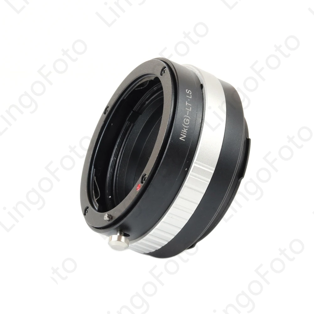 Anello Adattatore N/G-L/T Per Obiettivo Nikon F Mount (G) Per Fotocamere Leica L Serie Tl,Sl,Cl Ecc.