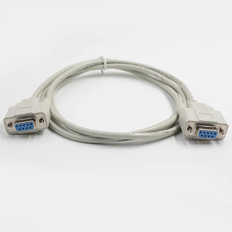 1.5Mtr Rs233 Db9 Femmina A Femmina Crossover Null Modem Cable Rollover Db9 Cable