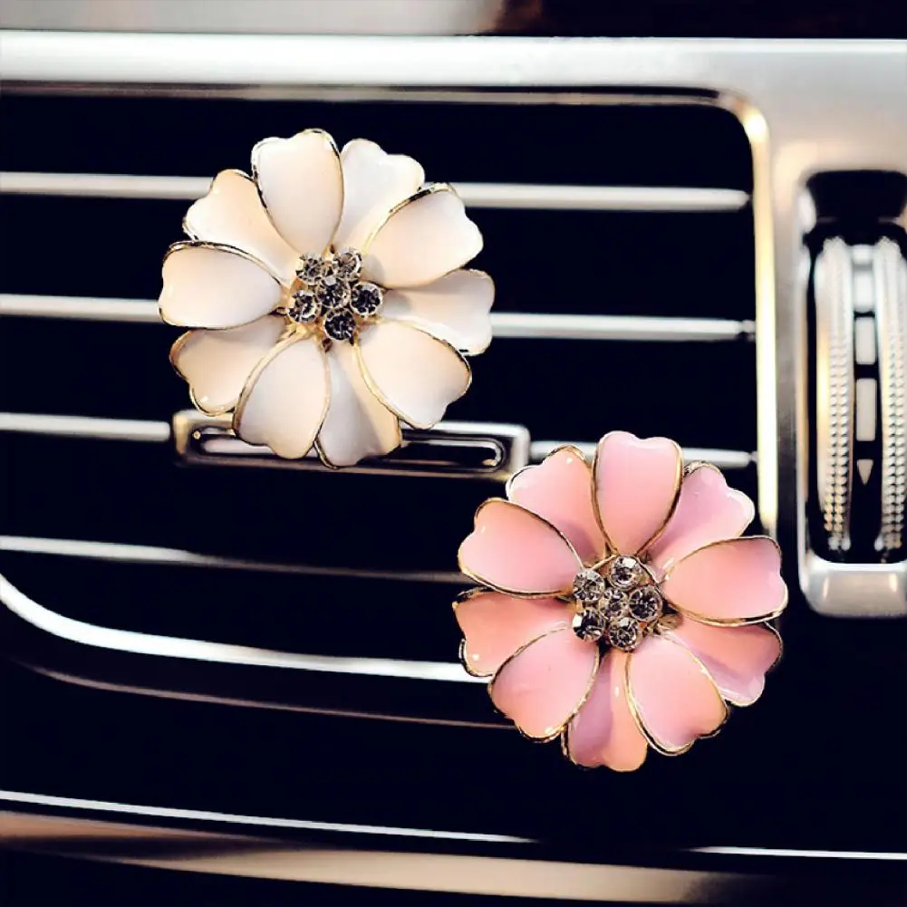 Fresh Exquisite Eco-Friendly For Car Ml-016 Perfume Clip Plastic Cement Car Air Vent Freshener Perfume For Car