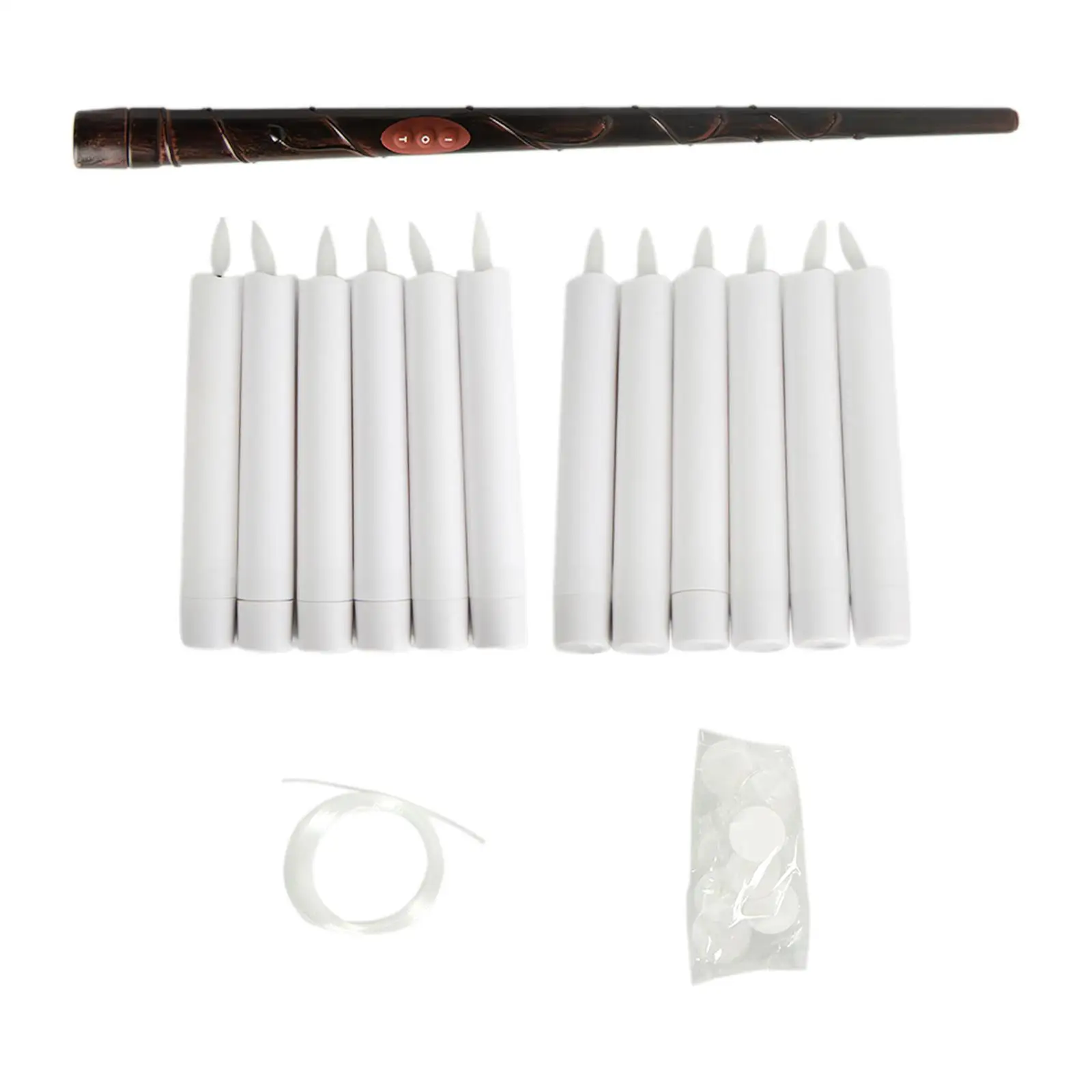 12X Candele Galleggianti Appese Candele Coniche A Led Candele Galleggianti Di Halloween Per
