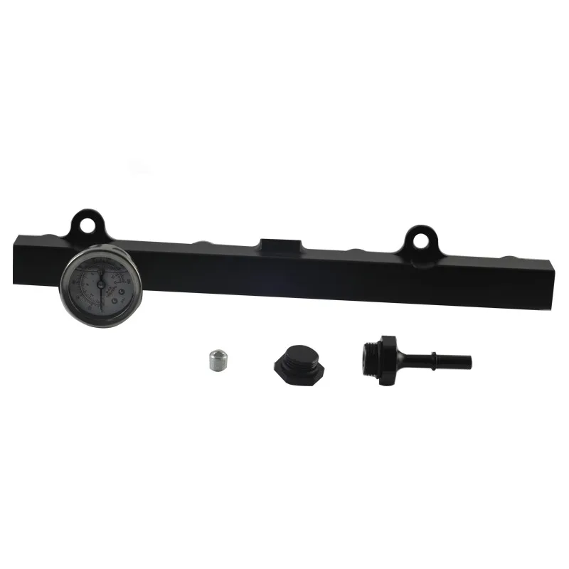 Aluminium K Series Heavy Fuel Rail Kit High Flow Injection Fuel Rail For H0Nda K20 K24 Rsx Civ1C Si,Integra Ep3 With Gauge