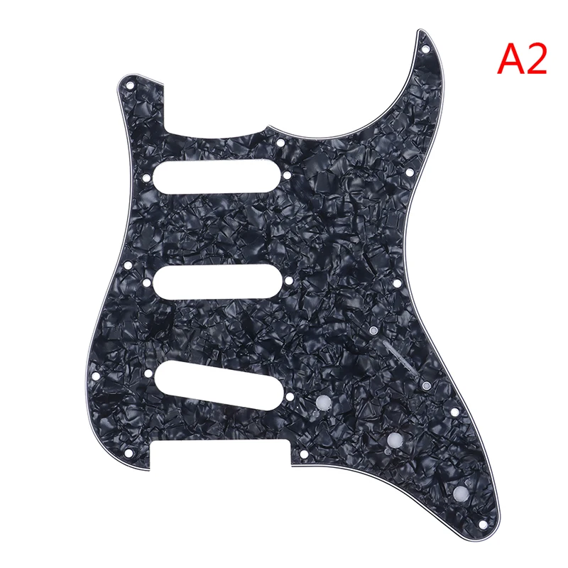 Black Instruments & Gear Battipenna Per Chitarra Elettrica Battipenna Piastra Antigraffio Per Strat Stratocaster