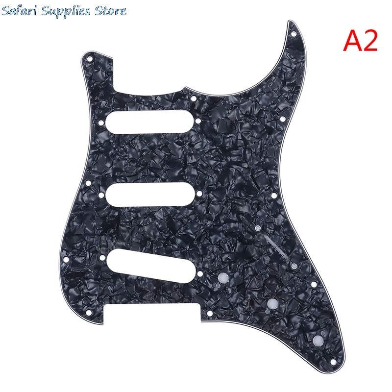 Black Instruments & Gear Battipenna Per Chitarra Elettrica Battipenna Piastra Antigraffio Per Strat Stratocaster