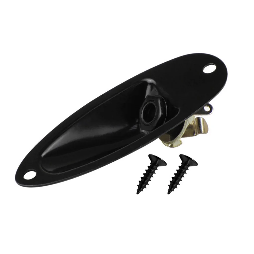 Chitarra Elettrica Presa Per Barca Pickup Riparazione Manutenzione Attrezzatura A Corde Con Viti Di Ricambio Per Strat Stratocaster Silver