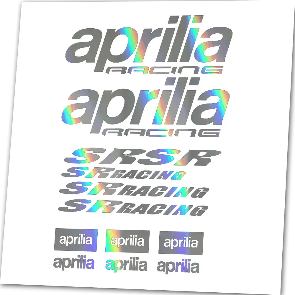 Compatibile Per Aprilia Sr Racing Moto Decalcomanie/Sticker Kit Carenatura Sr50 Sr125 Sr150