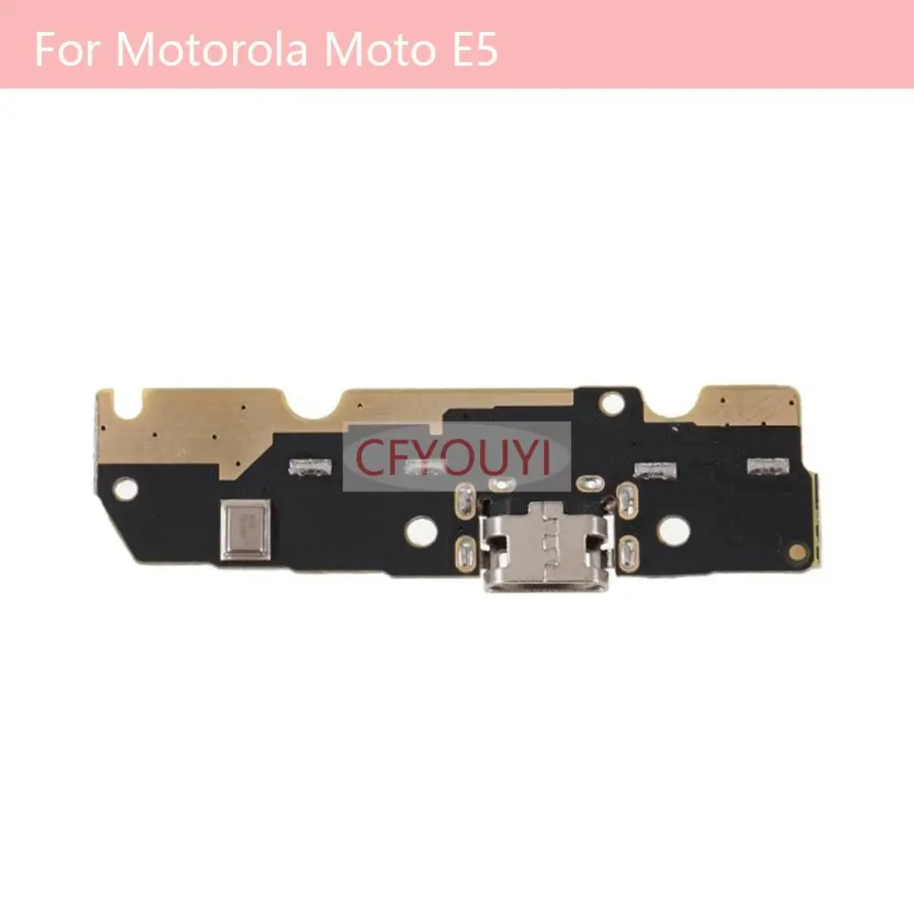 Nuovo Per Motorola Moto E5 / E5 Plus / E5 Play / E5 Play Go Scheda Di Ricarica Usb Dock Port Flex Cable Parti Di Riparazione