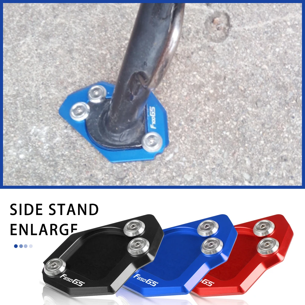 Per Bmw F700Gs F650Gs F700 F650 Gs F 700 650 Gs F650Gs F700 Gs Moto Sidestand Cavalletto Cavalletto Laterale Ingrandisci Pad Di Estensione