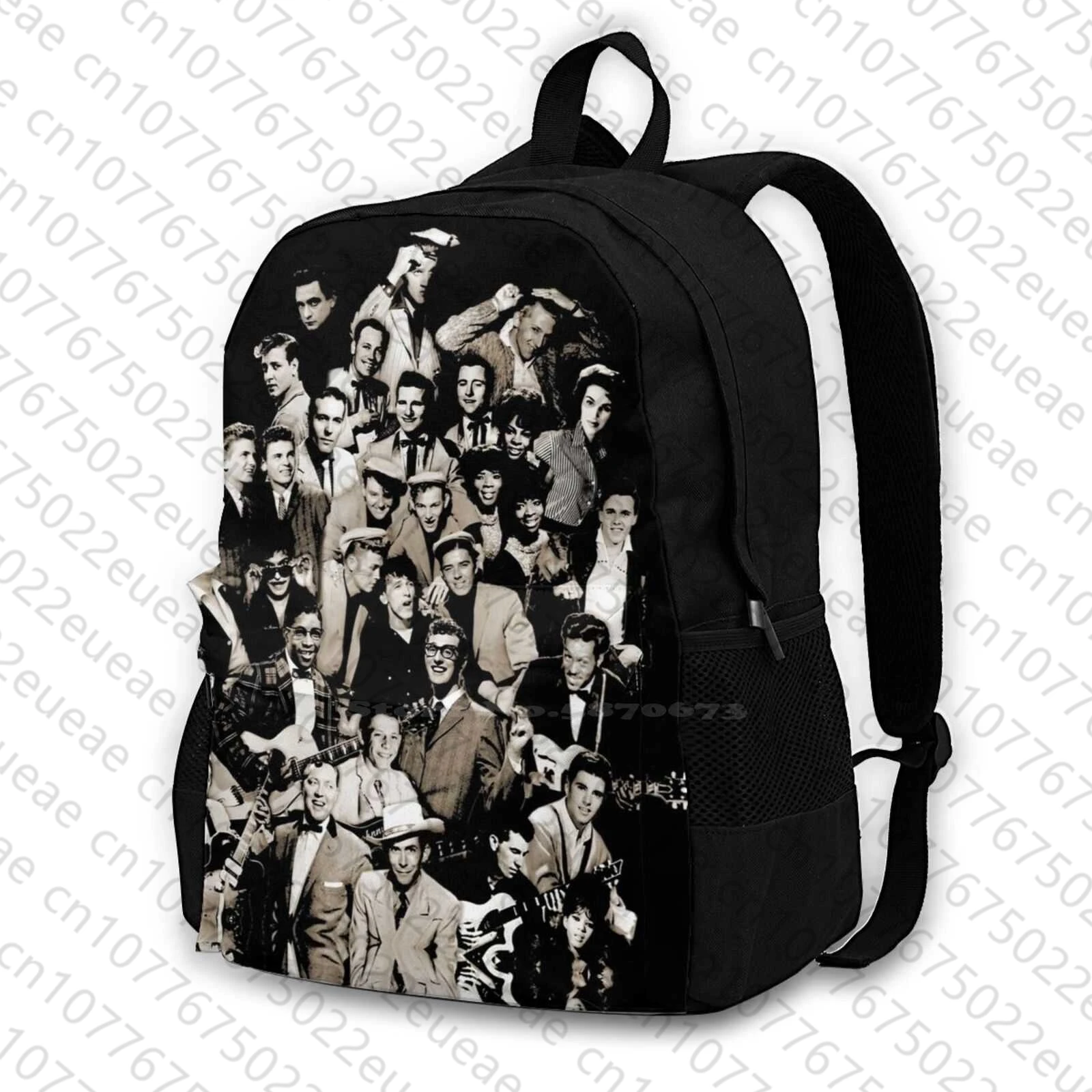 Best Years Travel Laptop Bagpack School Bags Years Rockers Teds Teddy Boy Vintage Anni '50 Anni '60 Anni '40 Anni '50 Fourties