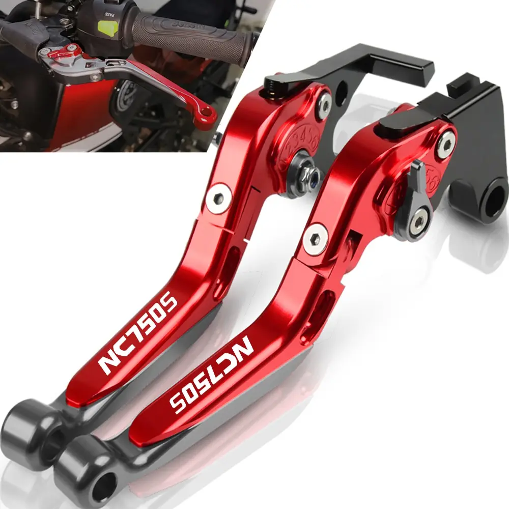 For Honda 2014-2015 Nc750S Motorcycle Part Extendable Adjustable Foldable Handle Levers Brake Clutch Lever Adapter Nc 750 S