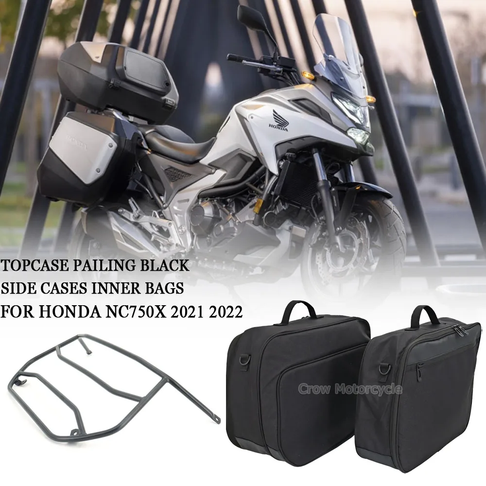 Nc750X Nuovo Bagagliaio Posteriore Del Motociclo Portapacchi Rail Tour Pack Carrier Trunk Rack Top Case Per Honda Nc750X Nc 750X2022