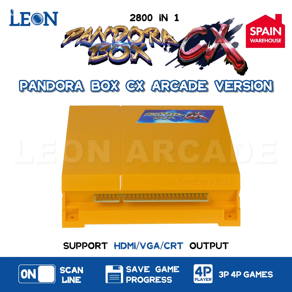 Pandora Box Cx Gioco Arcade Retrò Scheda Madre 3D Game Box Arcade Pandora Box Arcade Machine Cabinet Jamma Pandora Cx